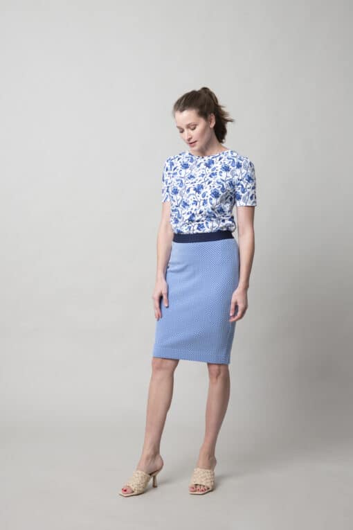 Mara Dutch Blue top - Image 3