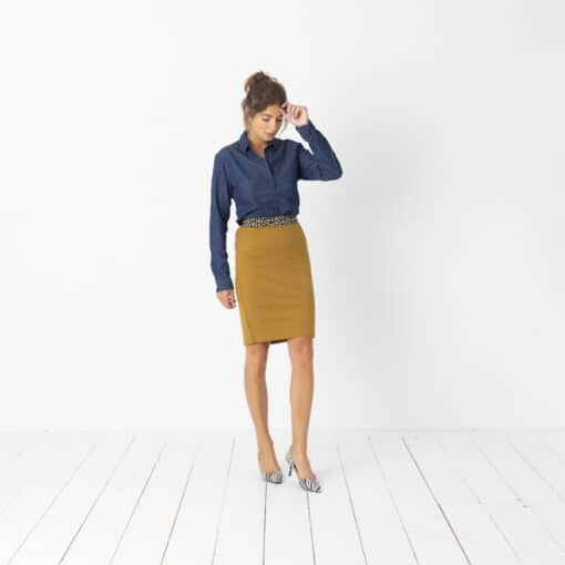 Elle Mustard rok - Image 2