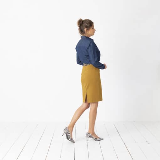 Elle Mustard rok - Image 5