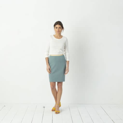 Elle Old Green rok - Image 2
