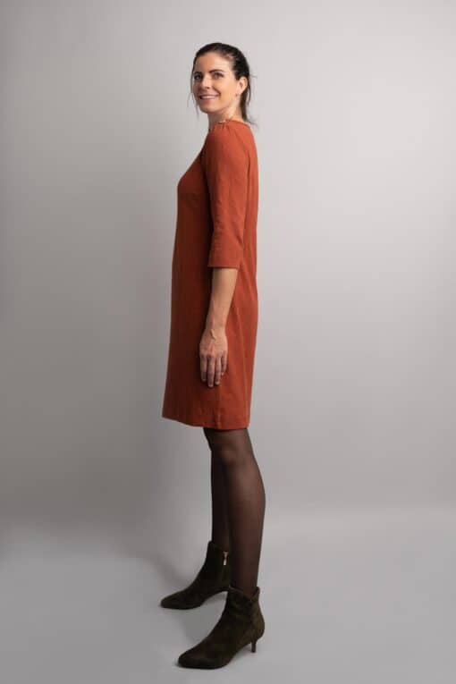 Jolein Brick Knit jurk - Image 2