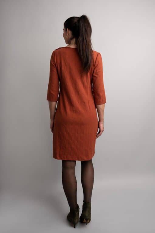 Jolein Brick Knit jurk - Image 7
