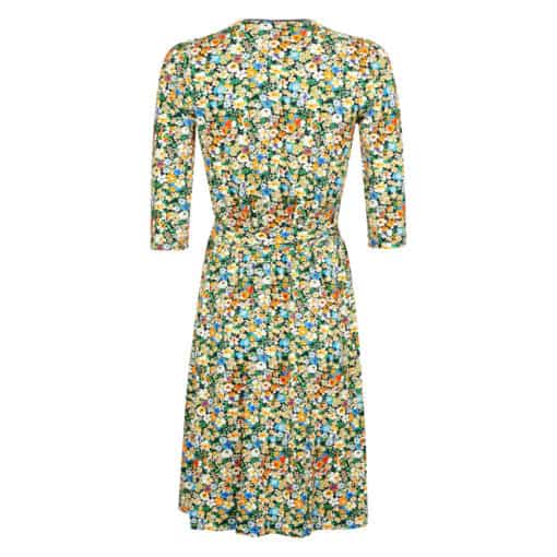 Roos Black Flowers jurk - Image 3