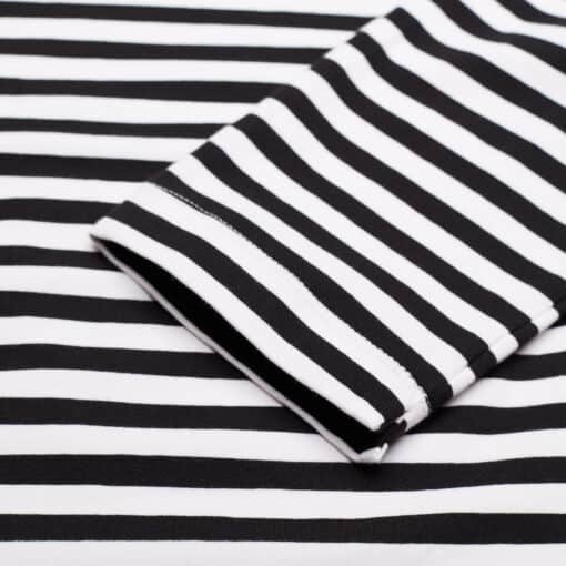 Mara Black Stripes top - Image 4