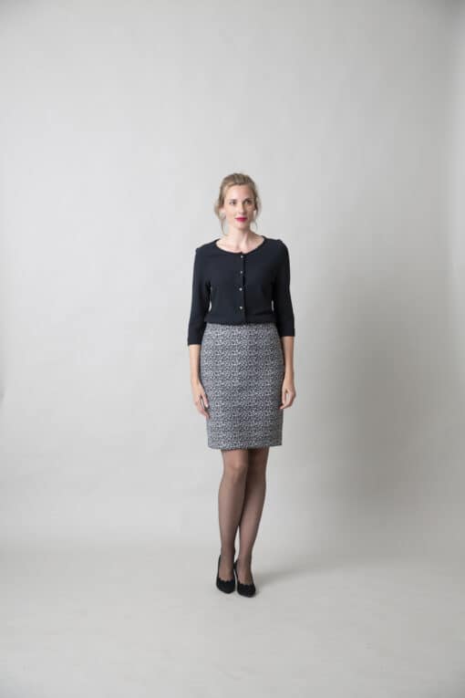 Marije Black Knit top - Image 3