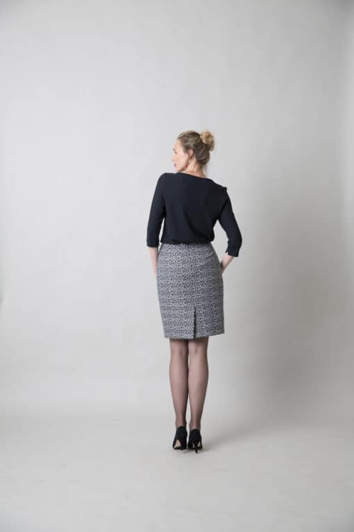 Marije Black Knit top - Image 6
