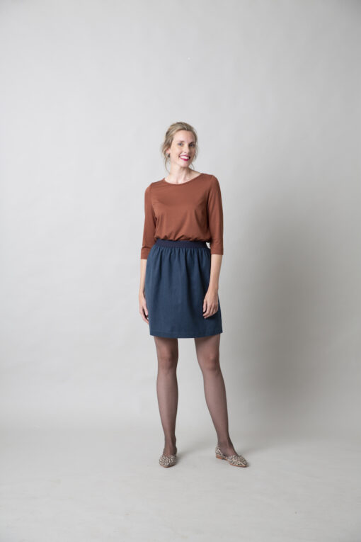 Martine Cognac top - Image 6