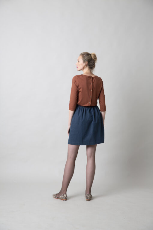 Martine Cognac top - Image 3