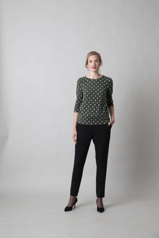 Mara Green Dots top - Image 3