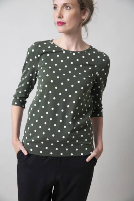 Mara Green Dots top - Image 2