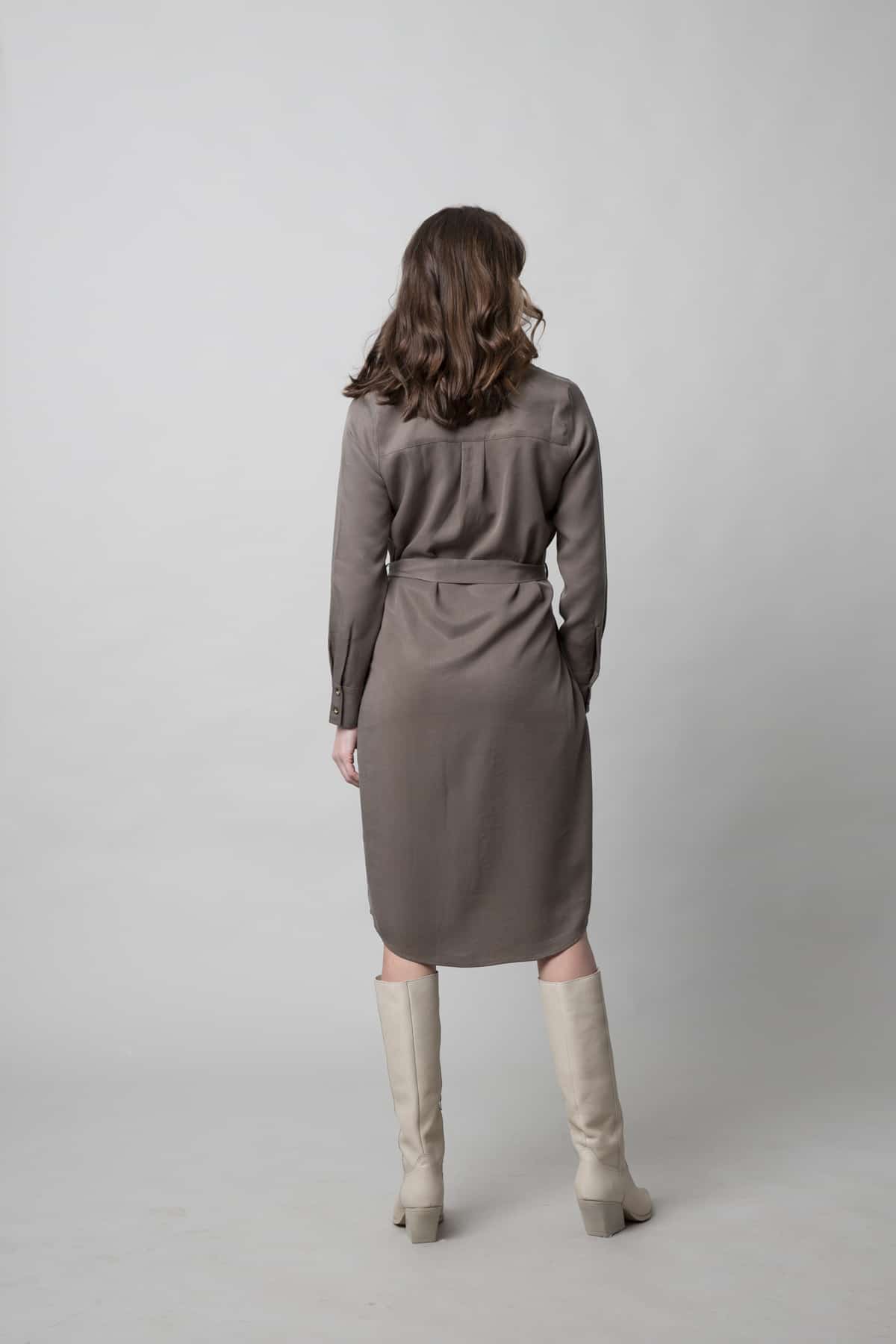 Merel Olive jurk 36