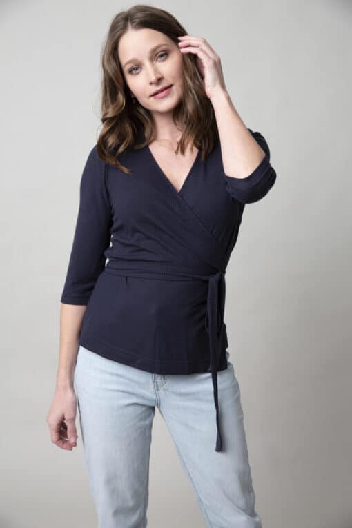 Rosa Navy top - Image 2