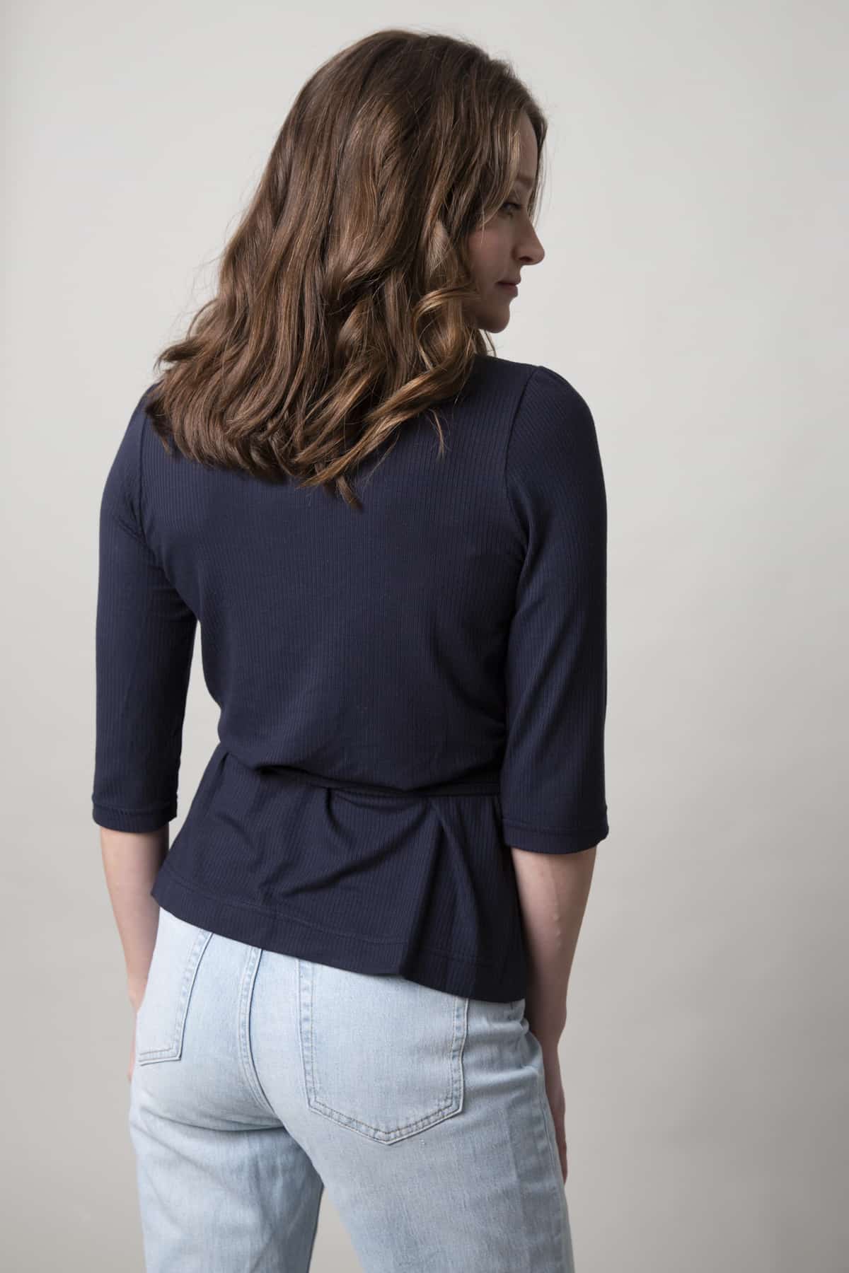 Image of Rosa Navy top 36