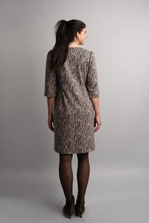 Jolein Green Zebra jurk - Image 6
