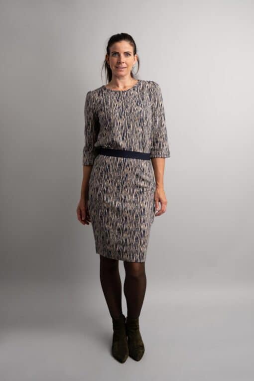 Mara Navy Zebra top - Image 5