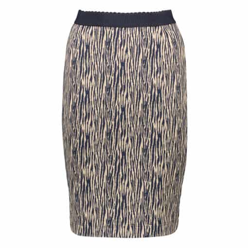 Elle Navy zebra rok