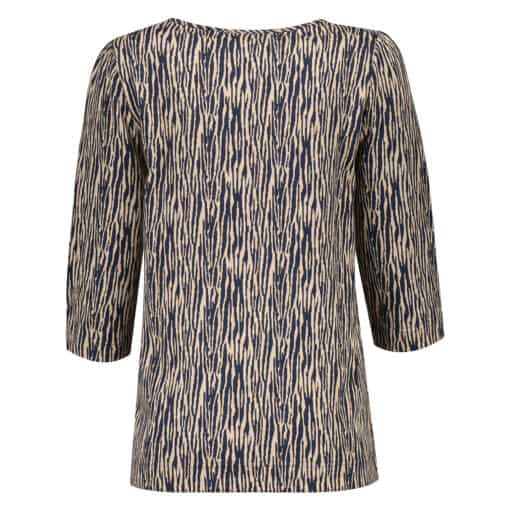Mara Navy Zebra top - Image 3