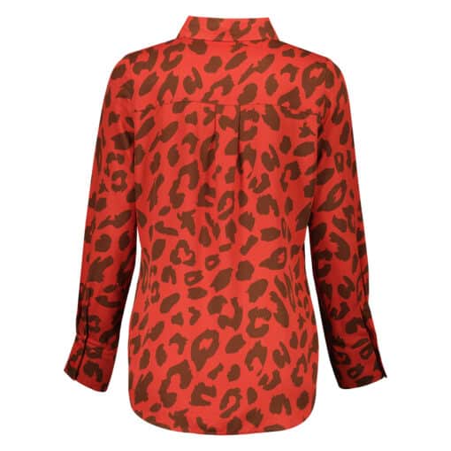 Mees Red Leopard blouse - Image 3