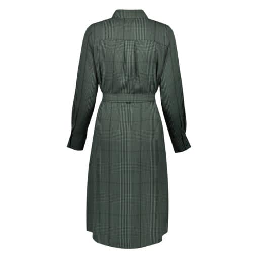 Merel Green Check jurk - Image 3