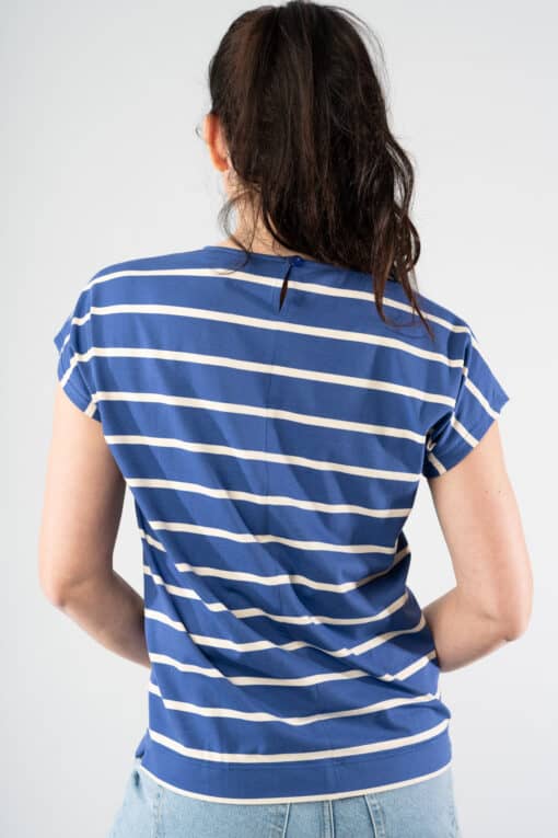 Yvet Kobalt Stripes top - Image 4