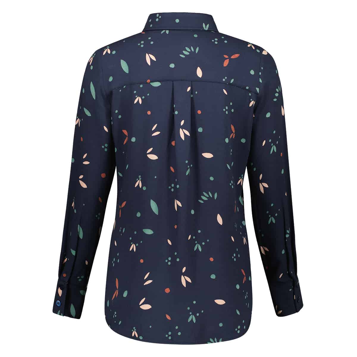 Mees Navy Graphics blouse 38