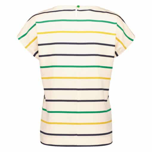 Yvet Cream Stripes top - Image 4