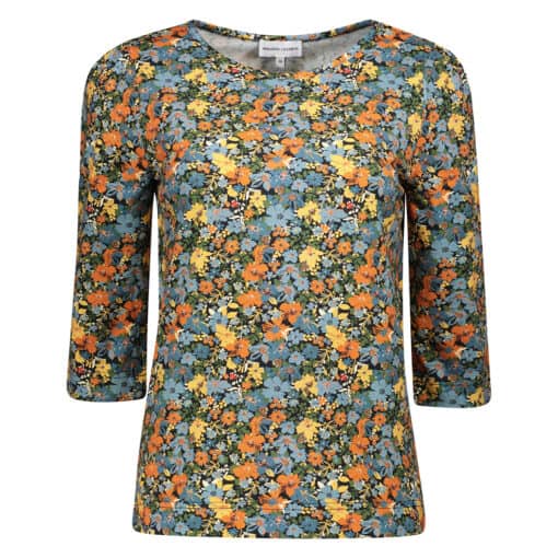Mara Blue Flowers top