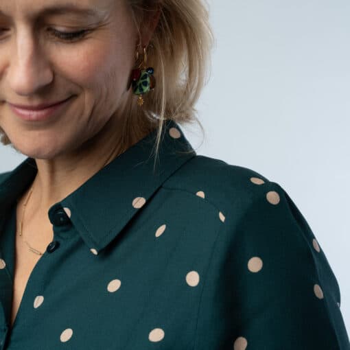 Mees Green Dots blouse - Image 2