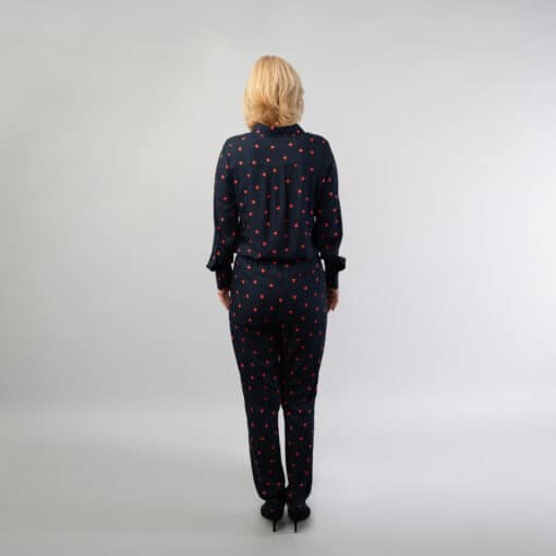 Floor Navy Dots broek - Image 5