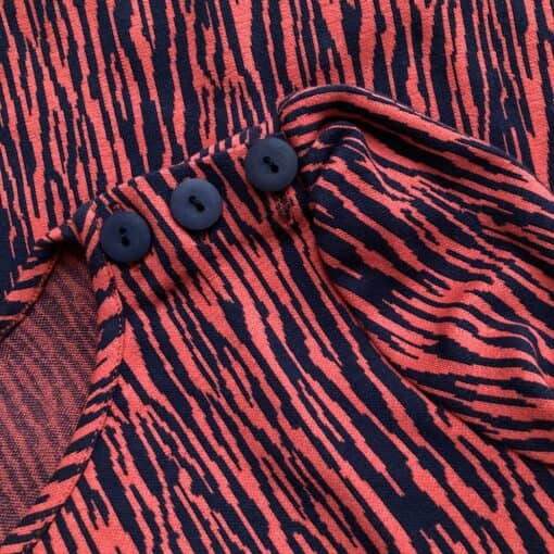 Jolein Red Zebra jurk - Image 6