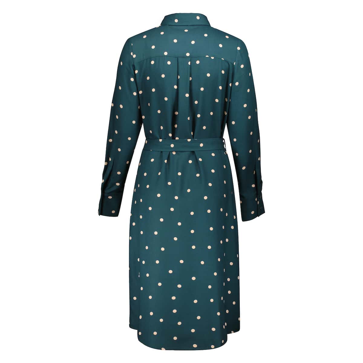 Image of Merel Green Dots jurk 36