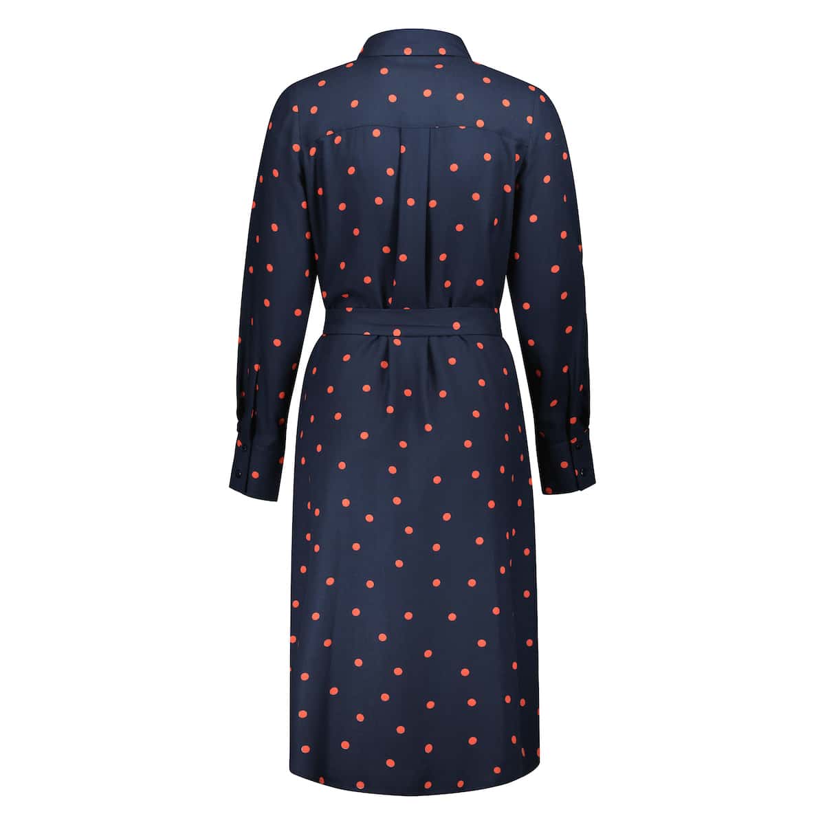 Merel Navy Dots jurk 44