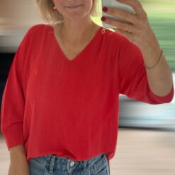 Sweater Lily red