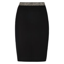 Elle Black Leopard