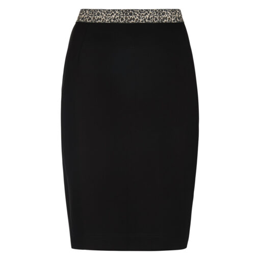 Elle Black Leopard